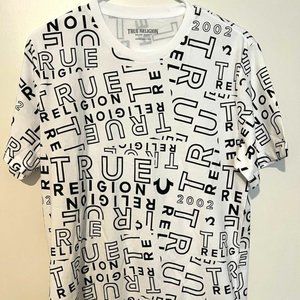 True religion white shirt